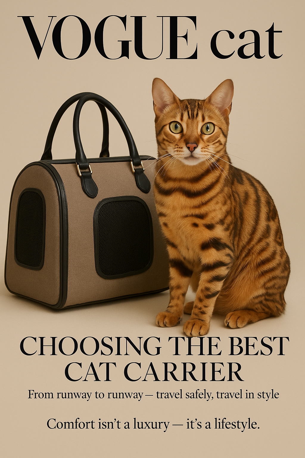 Choosing the Best Cat Carrier: Safety and Comfort Tips