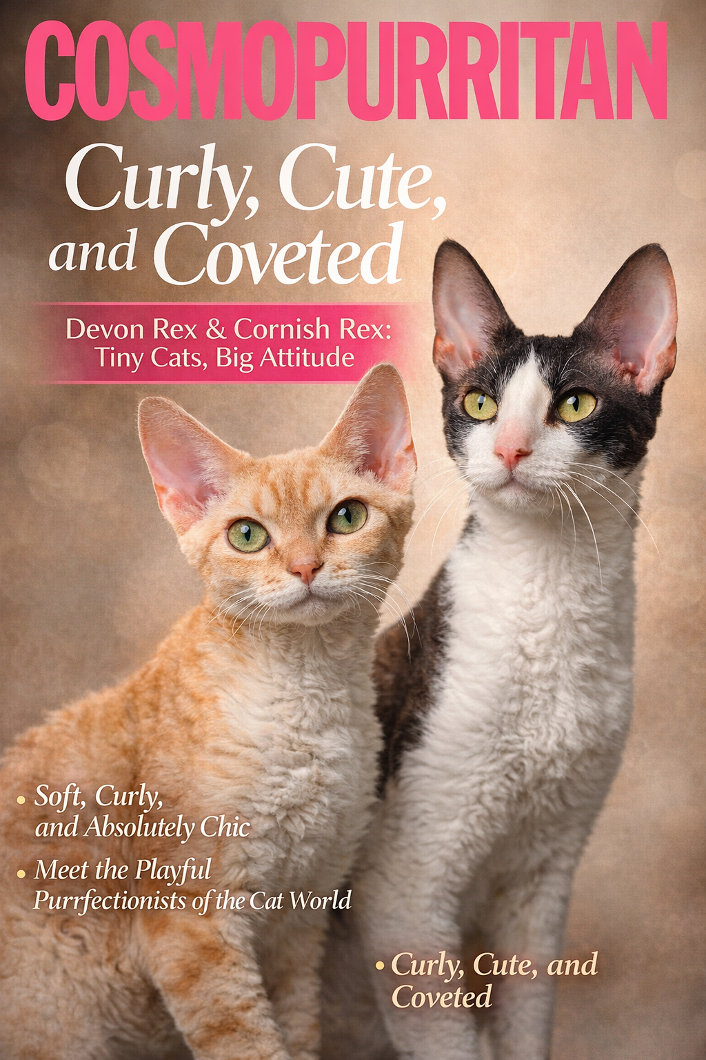 Devon Rex & Cornish Rex cats