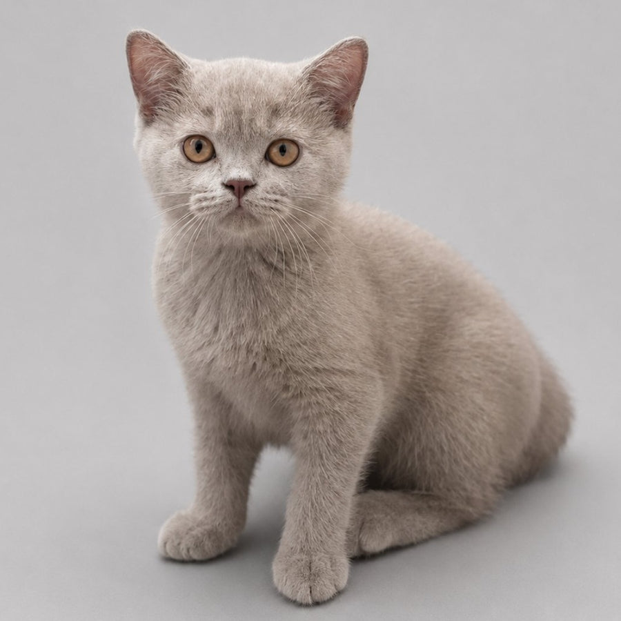 Berta British Shorthair female, lilac