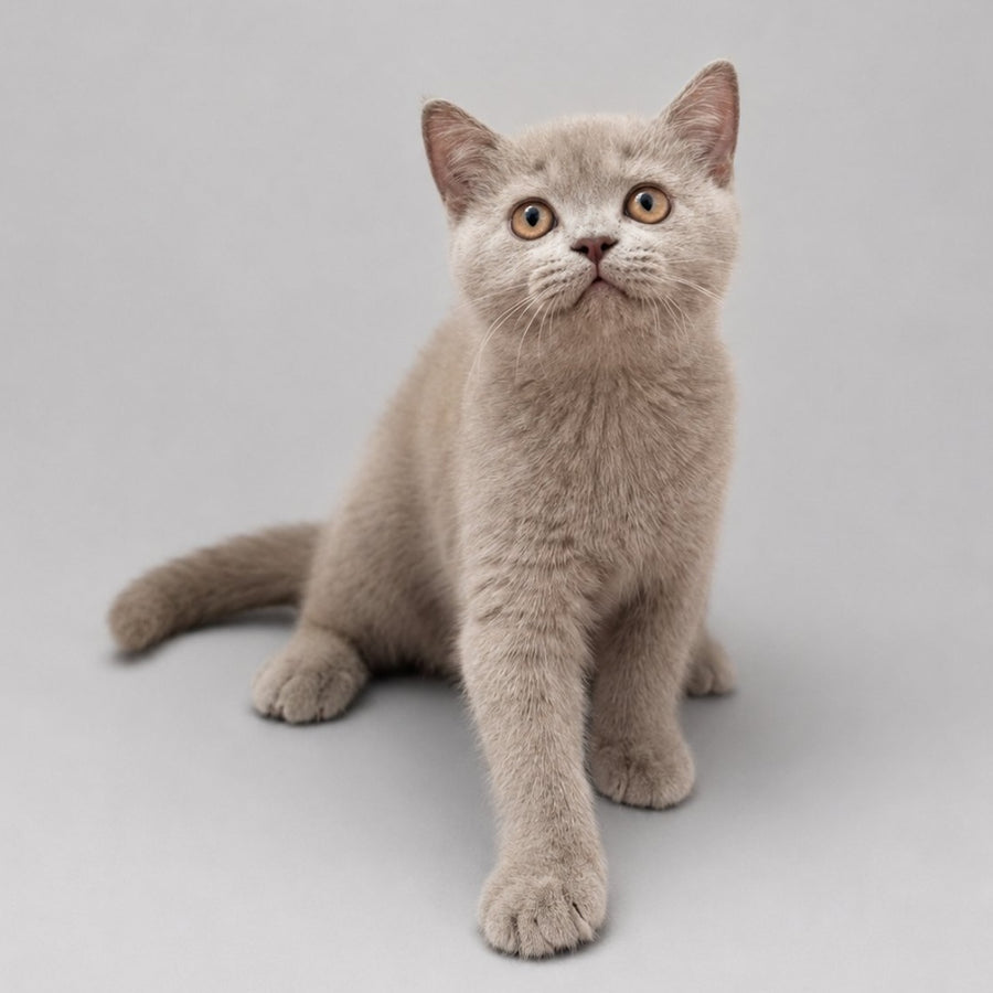 Berta British Shorthair female, lilac