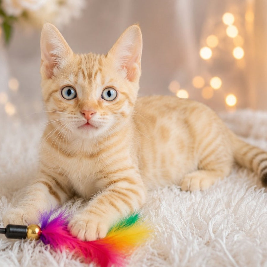 Karen Bengal female, black spotted tabby pointed