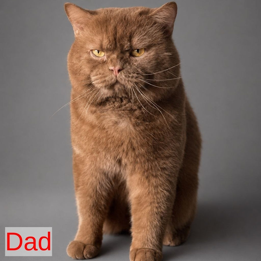 Baks British Shorthair male, fawn