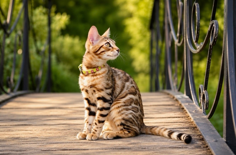Mia Bengal female black spotted tabby - live animals
