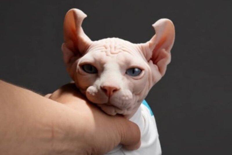 Norvis Elf male, cream with white