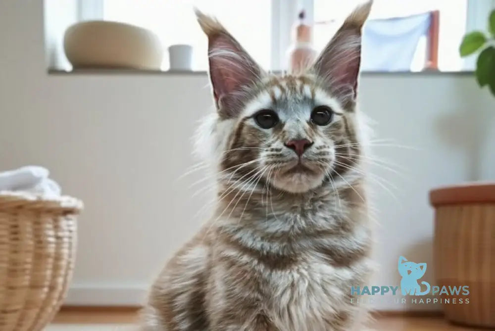 Samuel Maine Coon polydactyl male red tabby live animals