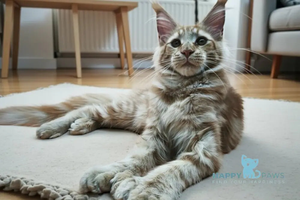 Samuel Maine Coon polydactyl male red tabby live animals