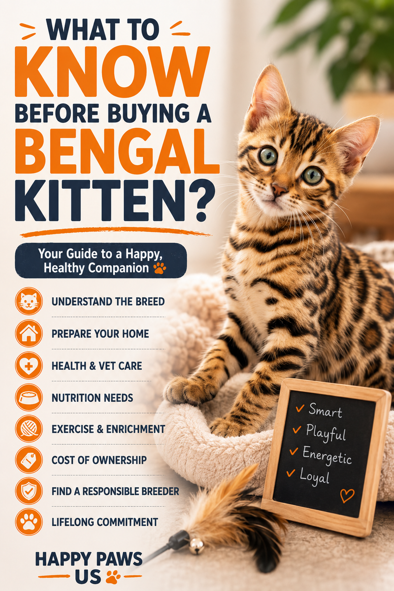 What to Know Before Buying a Bengal Kitten?