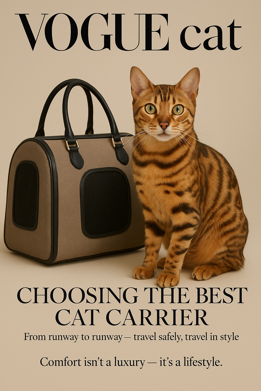 Choosing the Best Cat Carrier: Safety and Comfort Tips