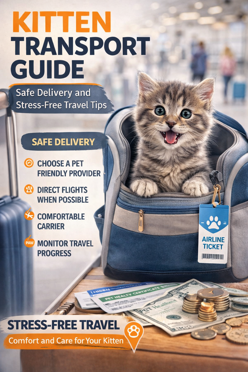 Kitten Transport Guide: Safe Delivery & Stress-Free Travel Tips