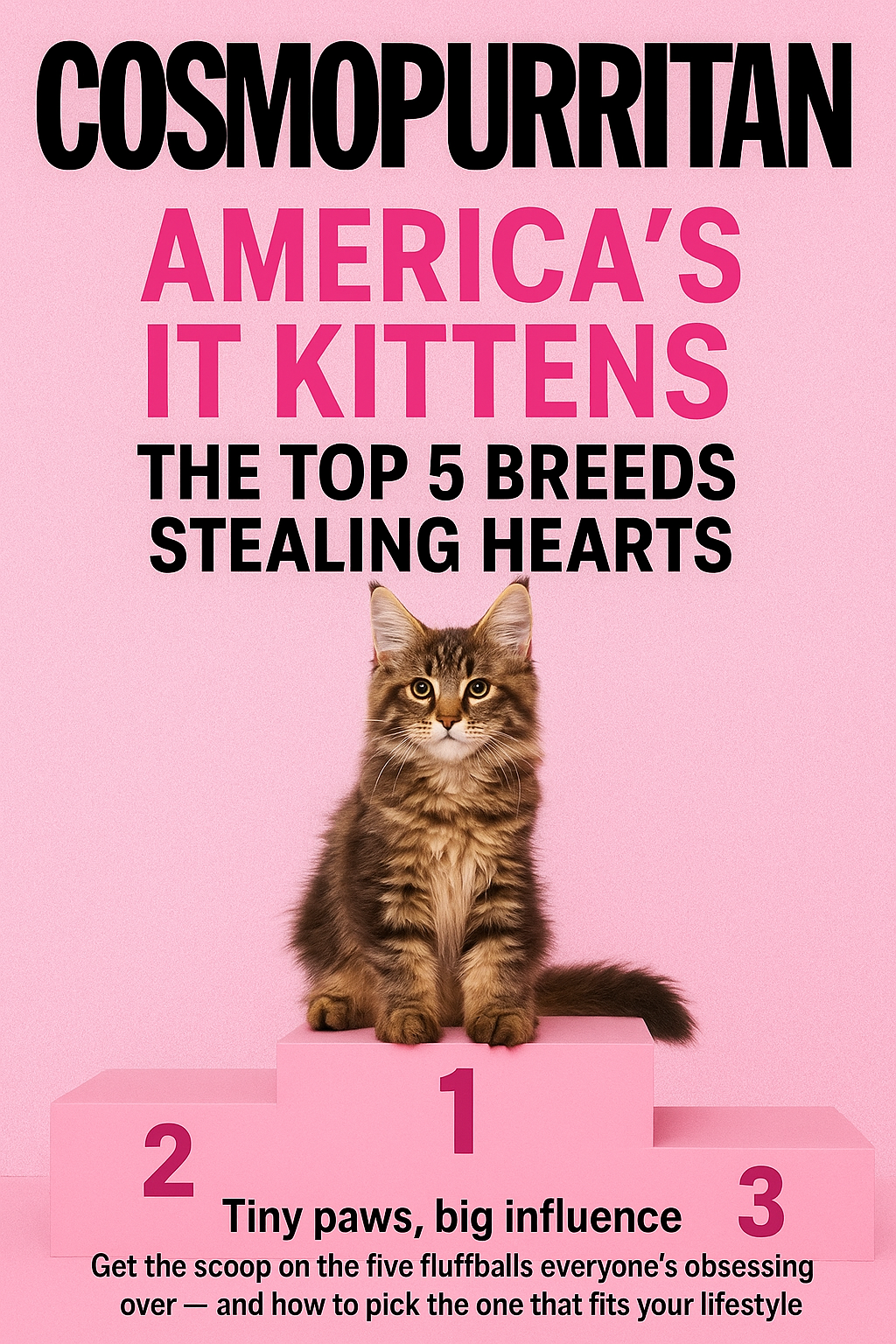 Top 5 Most Popular Kittens in the US Right Now