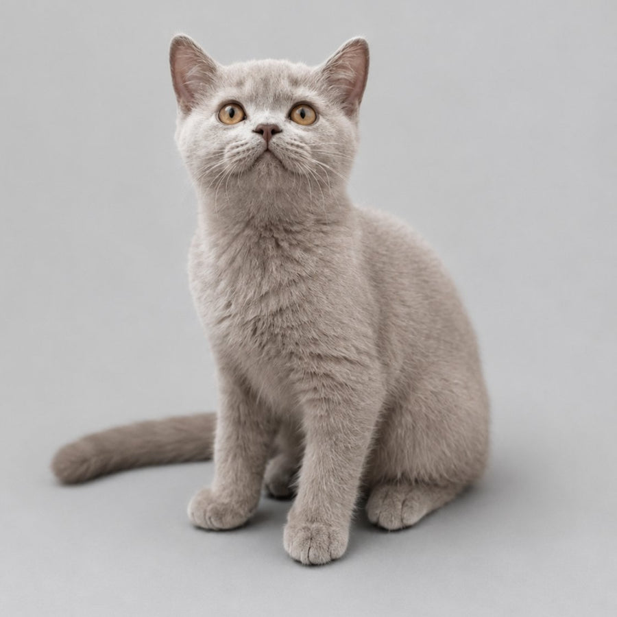 Berta British Shorthair female, lilac