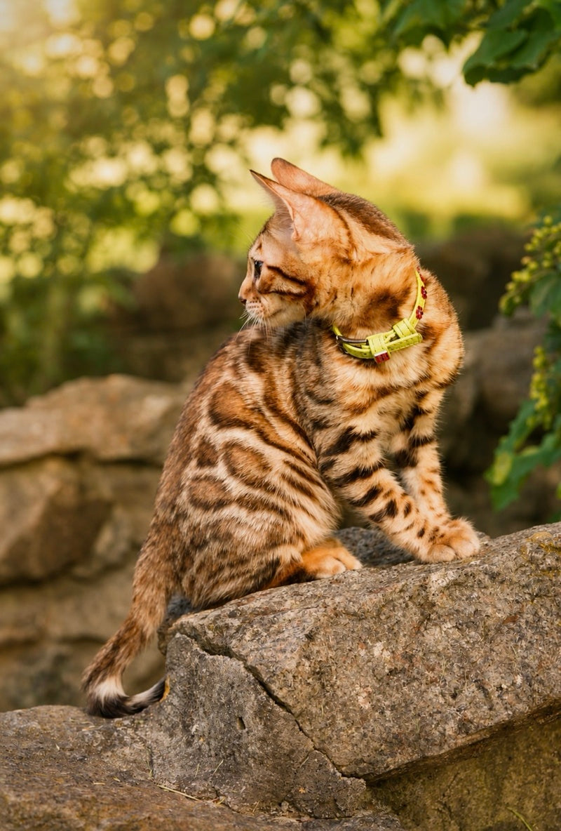 Mia Bengal female black spotted tabby - live animals