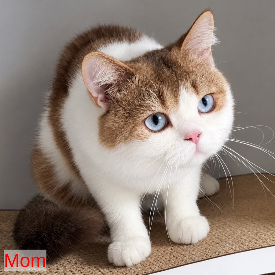 Holden British Shorthair male, lilac golden shaded