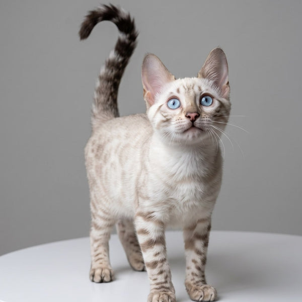 Wanda Bengal female, black spotted tabby pointed