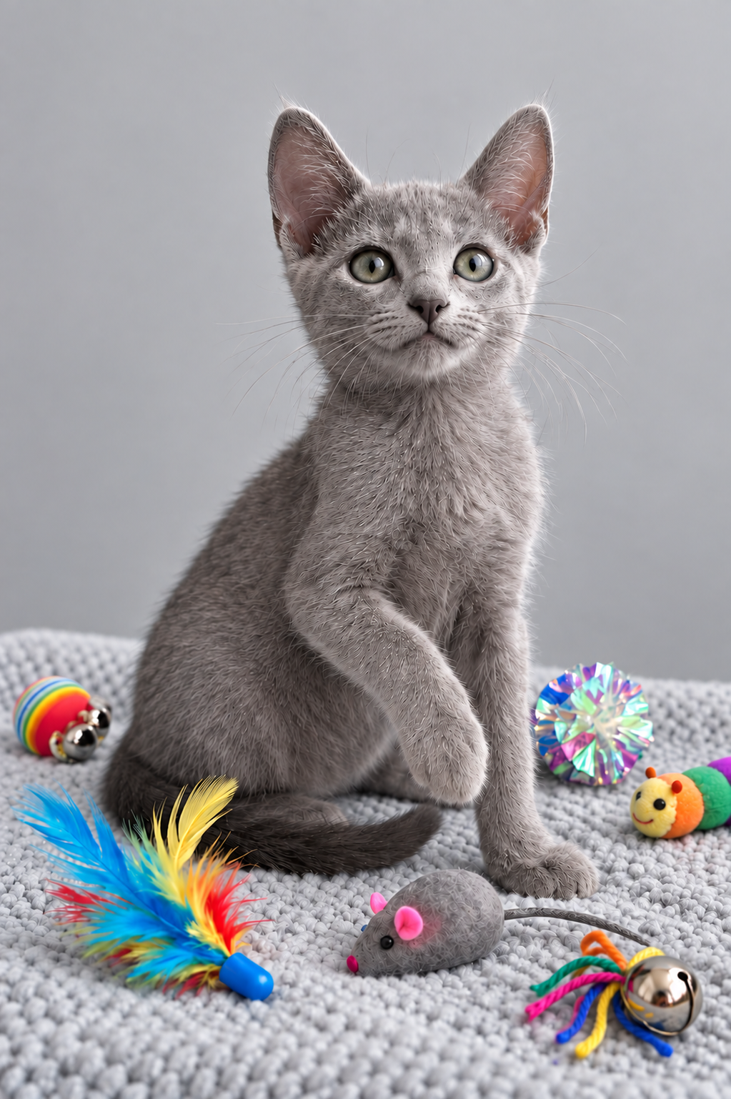 Senpolia Russian Blue female, blue