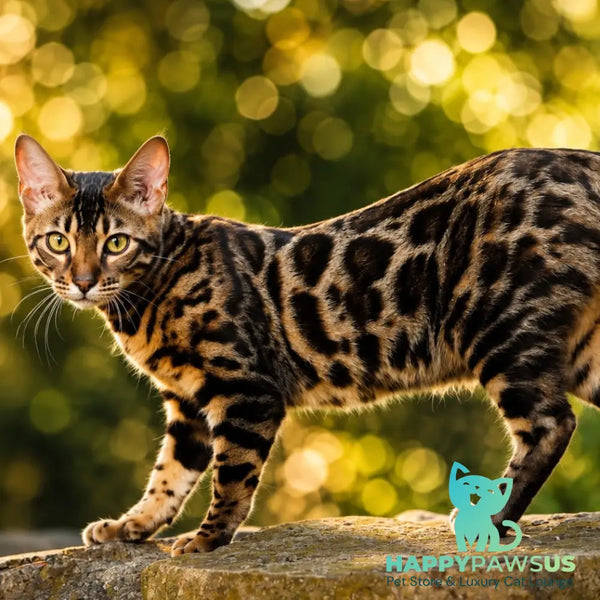 Azura Bengal female black spotted tabby - live animals