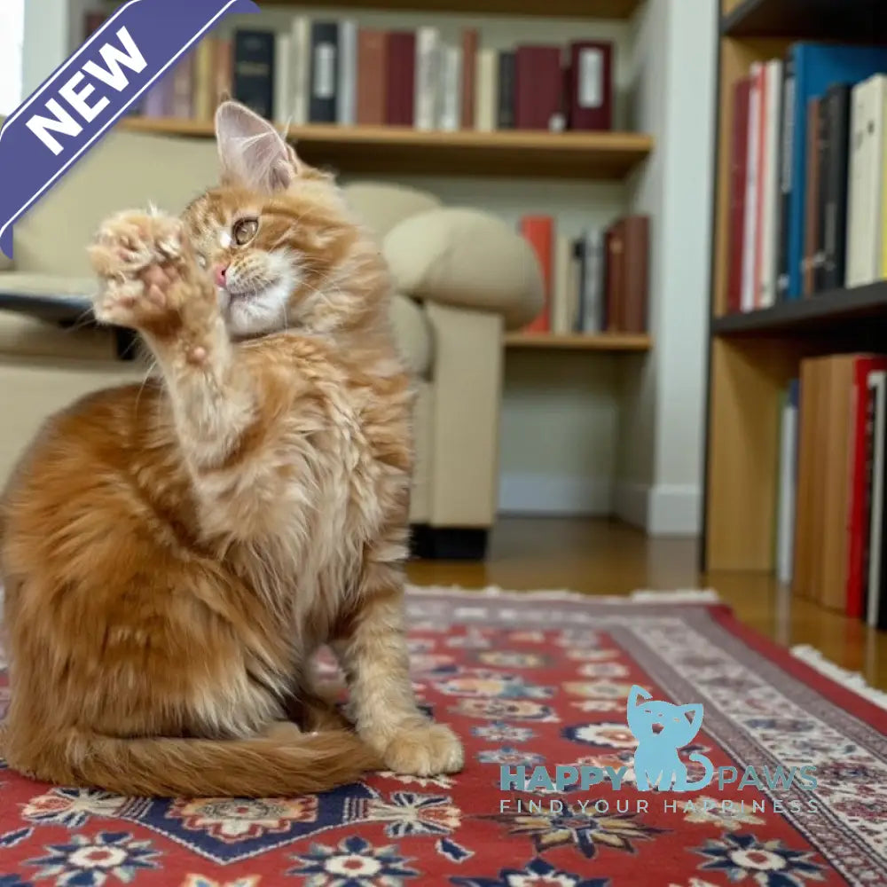 Brayan Maine Coon male red live animals