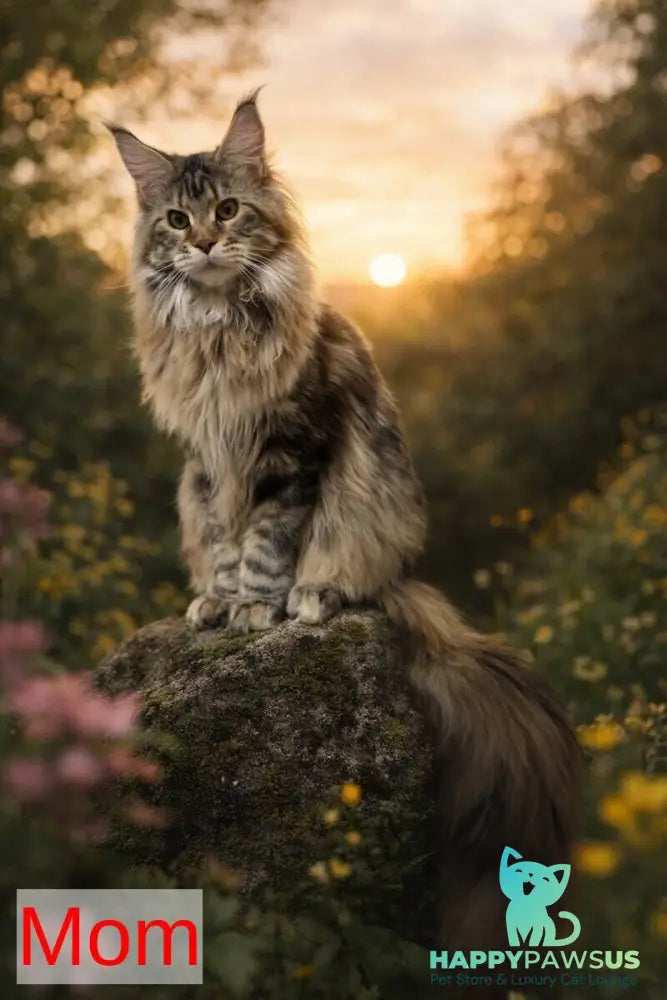 Cvetan Aureus Maine Coon male red tabby - live animals