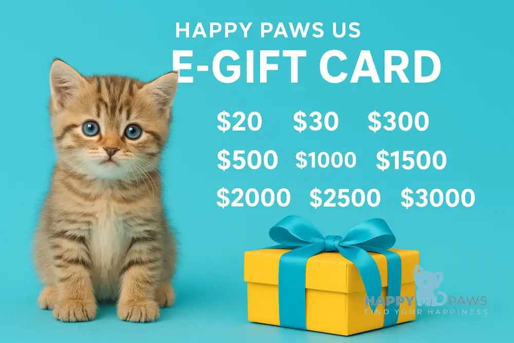 Happy Paws US E-Gift Card Event Tickets