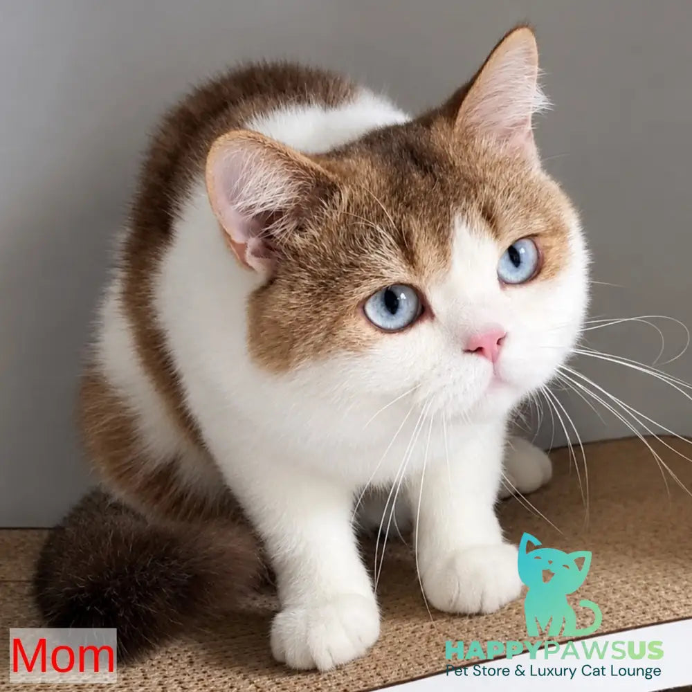 Hugo British Shorthair male blue golden ticked tabby - live animals