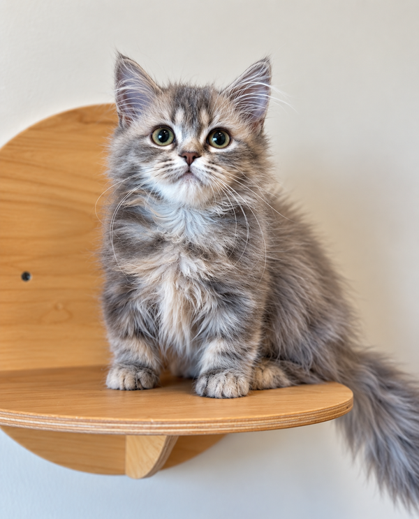 Iriska Munchkin female, blue tortie