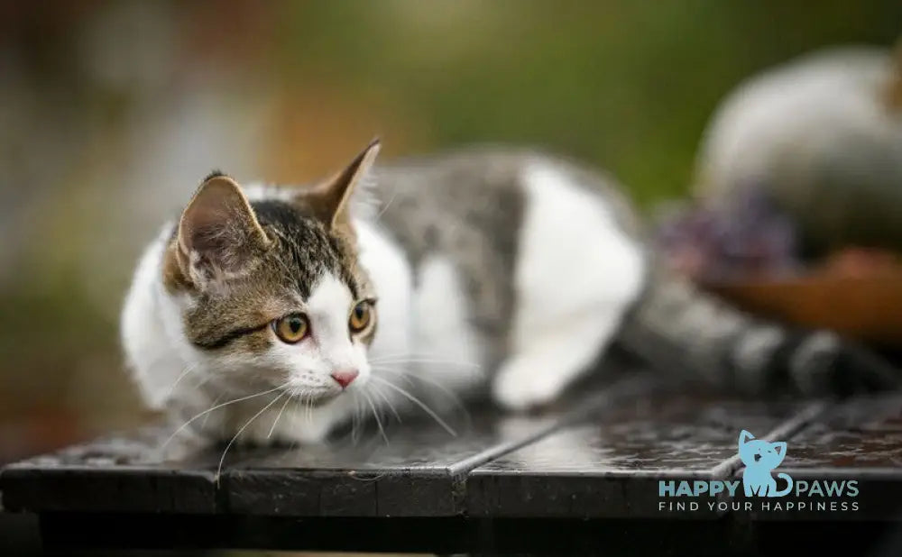 Kristin Munchkin female black spotted tabby bicolour live animals
