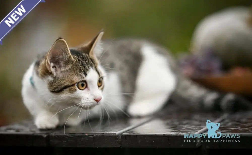 Kristin Munchkin female black spotted tabby bicolour live animals