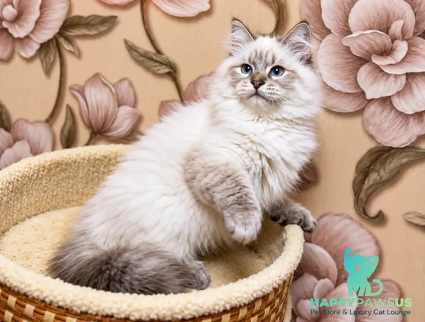 Mario Siberian male seal tabby pointed - live animals