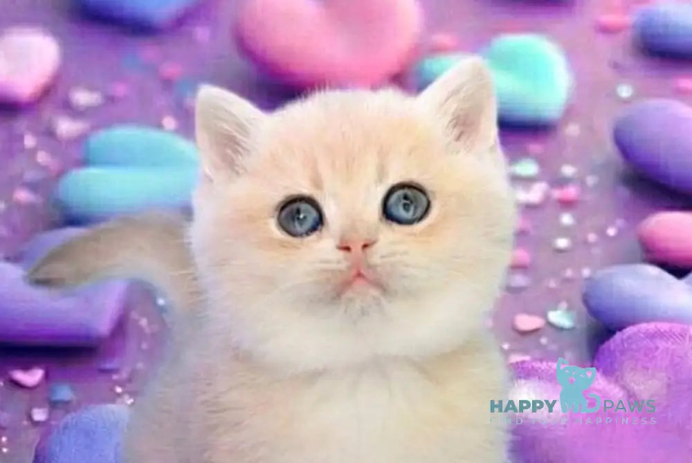 Ollie British Shorthair female blue golden chinchilla live animals