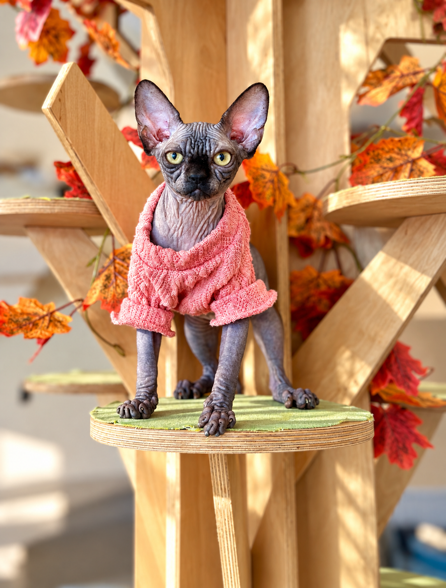 Zuru Canadian Sphynx female, black